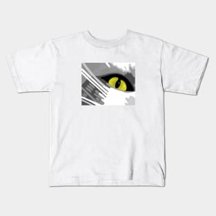 Cats Eye View Abstract Art Kids T-Shirt